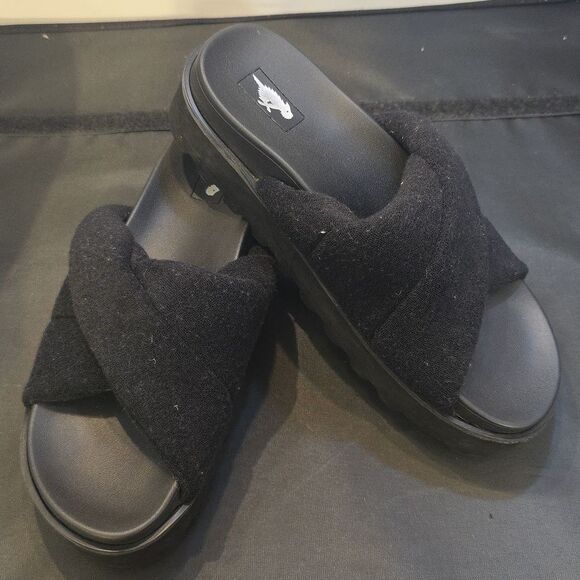 BRAND NEW WOMEN's ROCKET DOG BREEZEE PLATFORM SLIP ON SANDALS - Picture 15 of 16